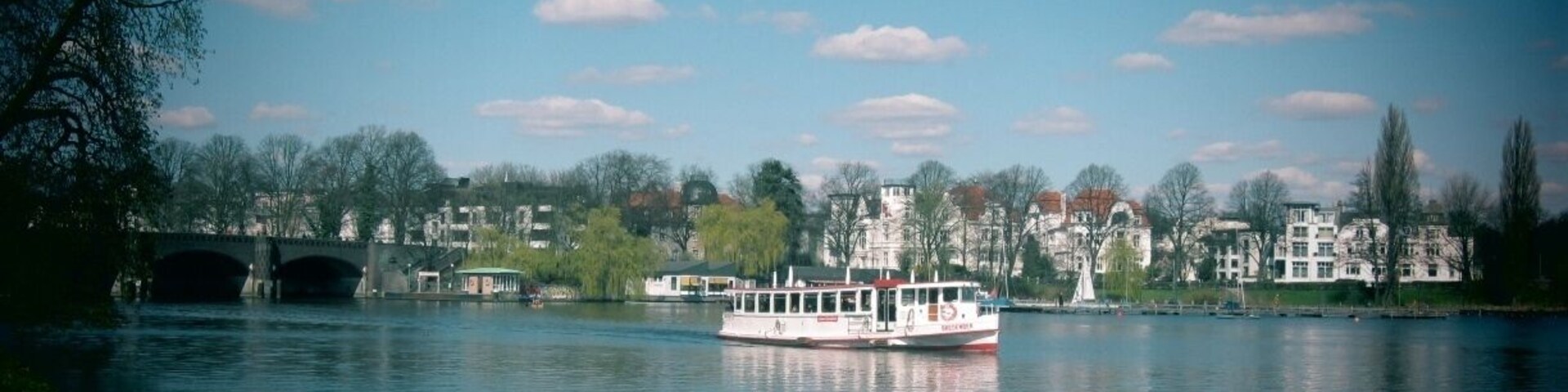 If you're lucky enough as I was to catch a beautiful clear sky day in Hamburg you should definitely spend the afternoon strolling around the lake. Great people watching and sausages along the way!