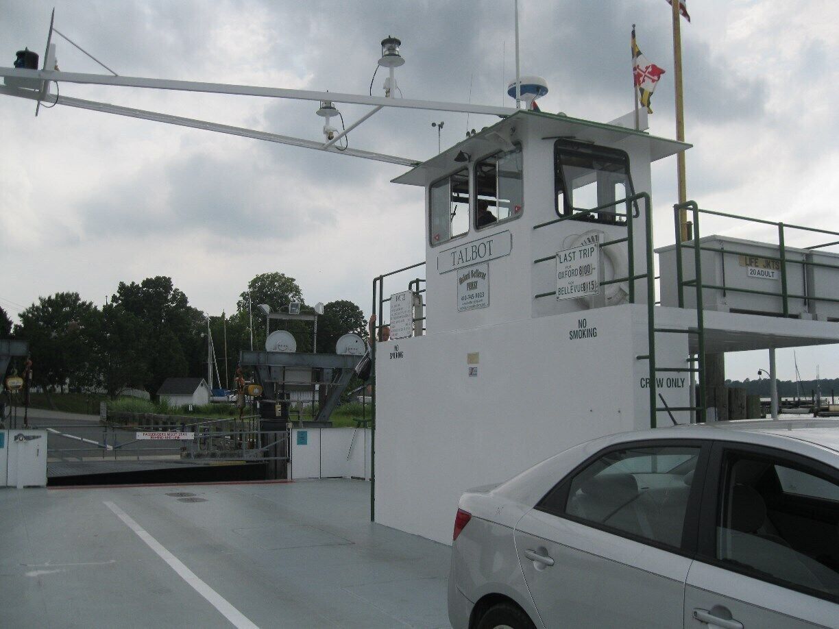 This maritime marvel of a ferry, which holds four or five cars, will save you hours getting from Oxford over to St Michaels.