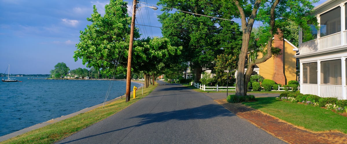 Oxford to Bellevue Ferry, Maryland, continuous use from 1683 to 1836