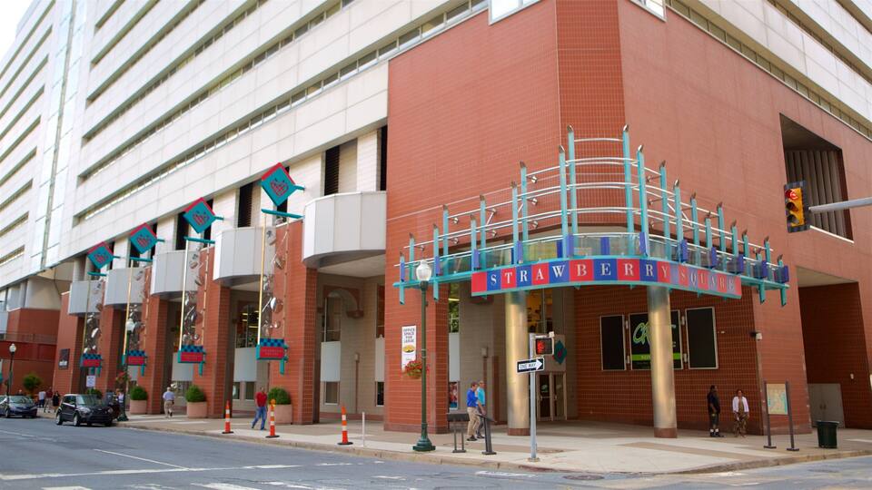 Harrisburg featuring a city