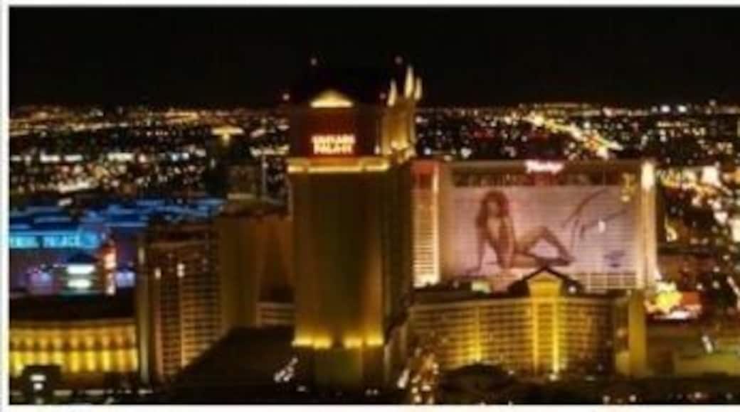 A view of the strip taken from the top of the Palms Casino