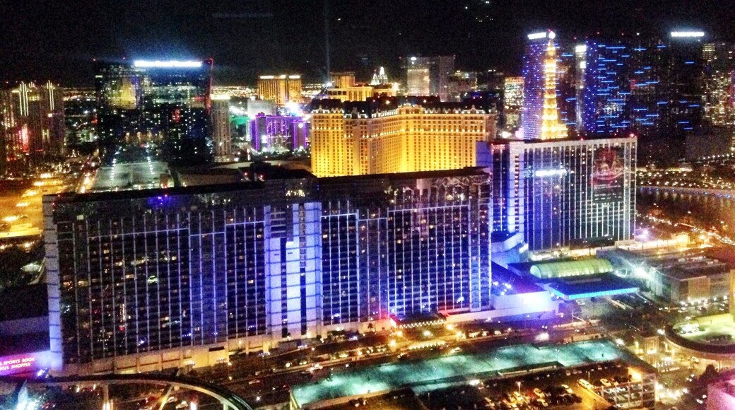 Beautiful Las Vegas from the High Roller at night. #VivaLasVegas