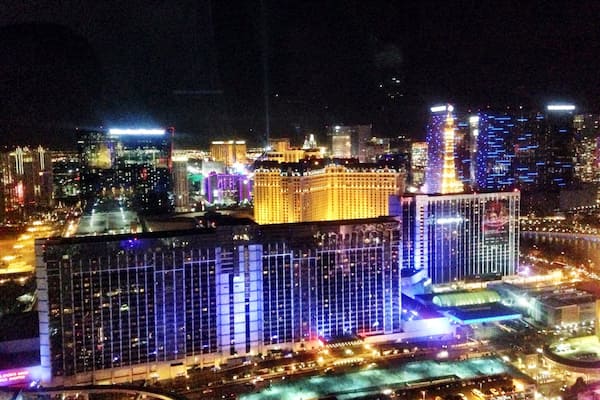 Beautiful Las Vegas from the High Roller at night. #VivaLasVegas