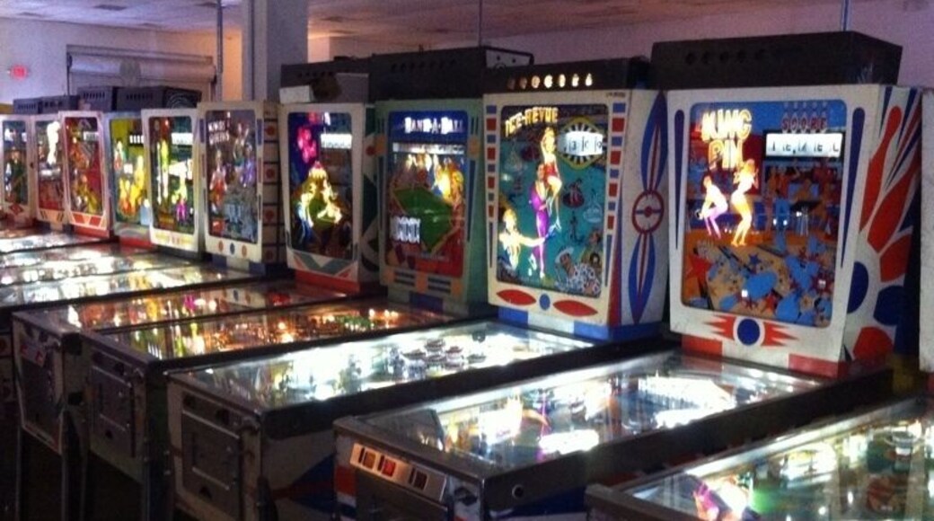 A great collection of old and new pinball machines. A great and affordable afternoon of fun for all ages. A nice departure from the expensive strip.