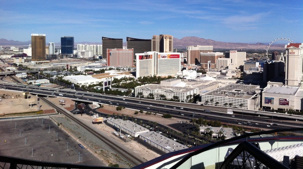 Picture taken from on top of the Rio Hotel. Went on a zip line service called Voodoo Zipline. Great view of Vegas so high up.