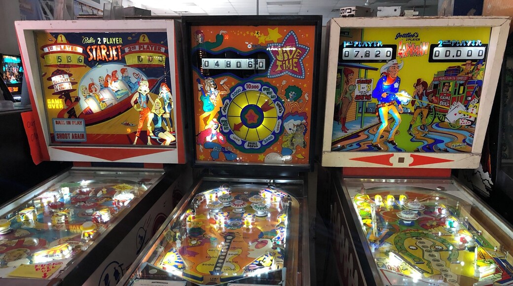 Free entry and all the machines here are playable, all you need is quarters! They have 100s of machines here some dating back to the 1950âs as well as some more recent arcade games. We had a great couple of hours here.
