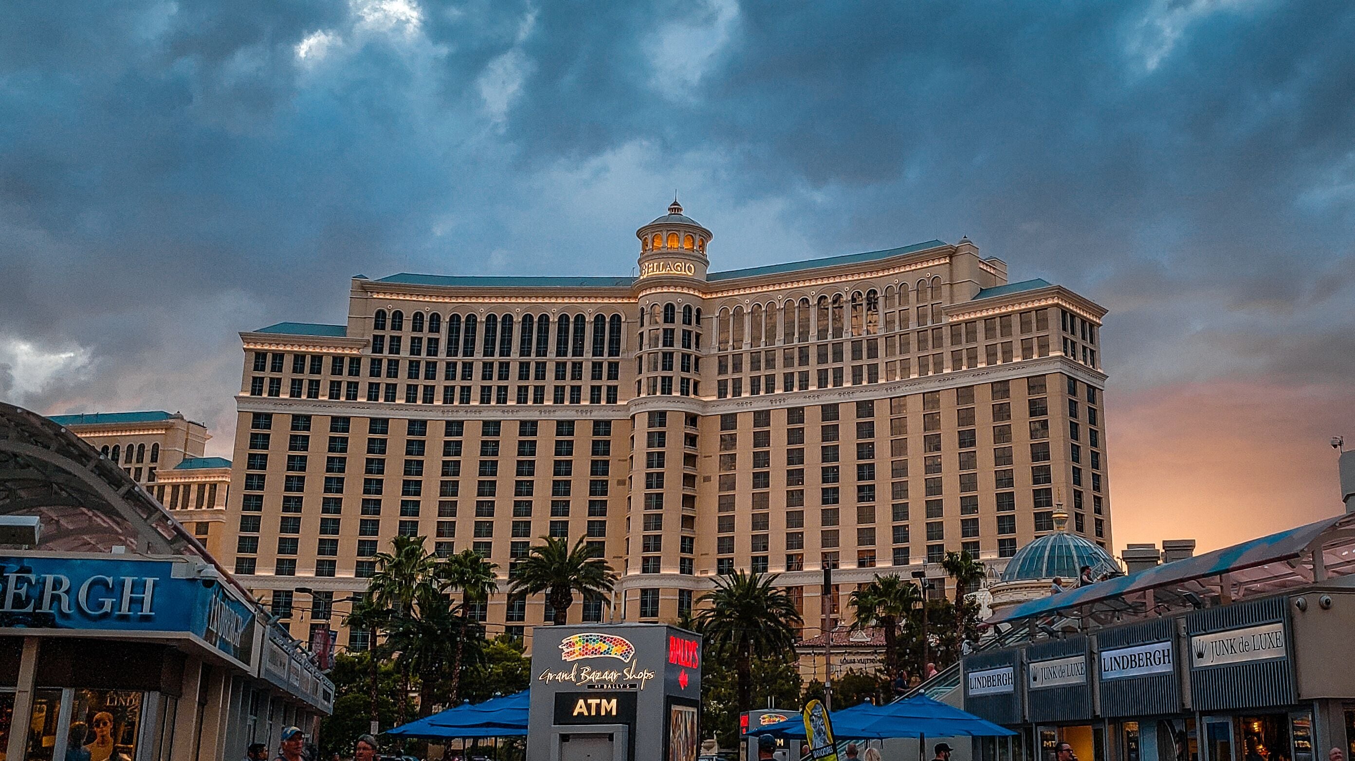 Sunset Behind the Bellagio