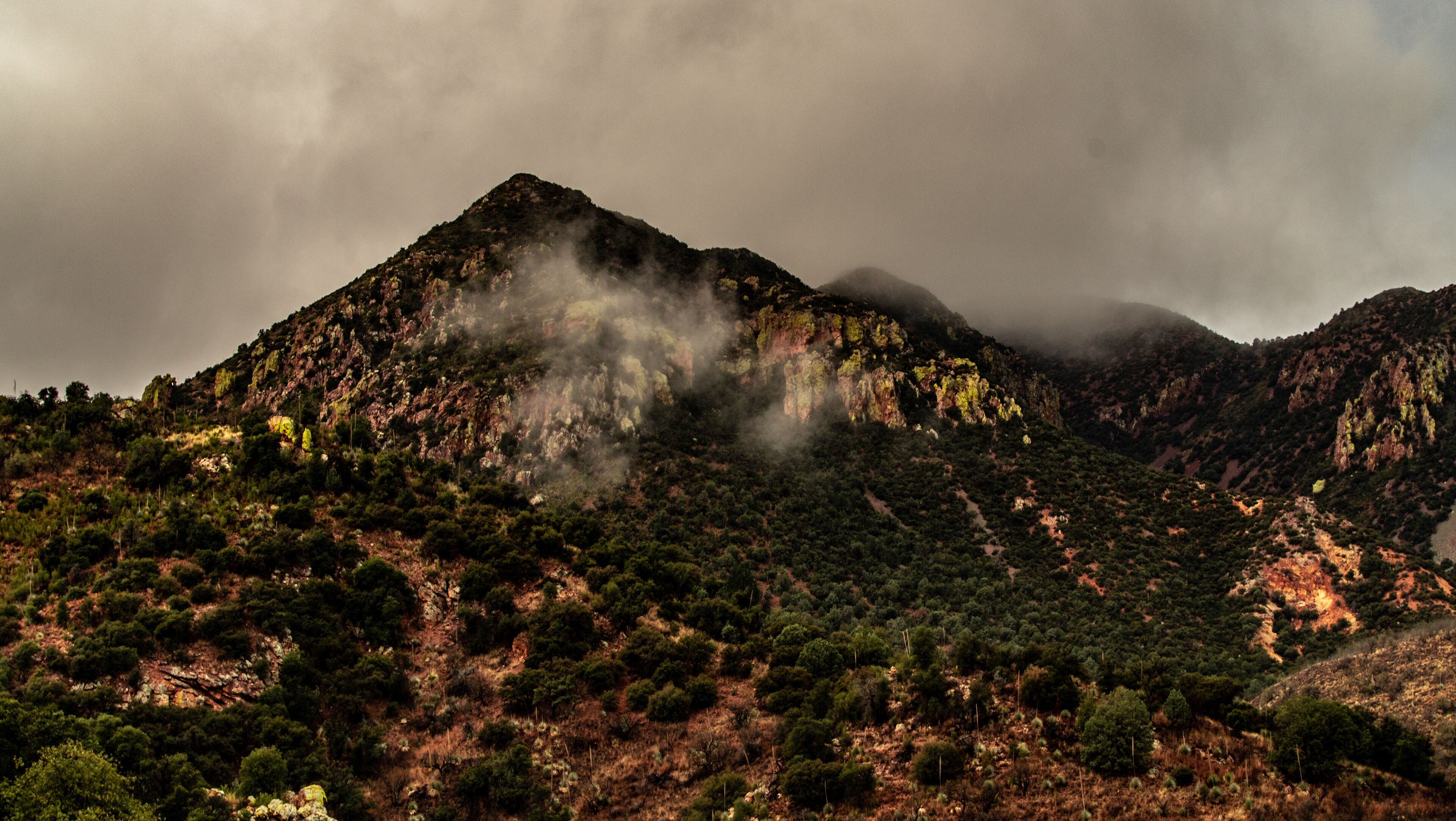 Beautiful hills in Patagonia, Arizona after the rain