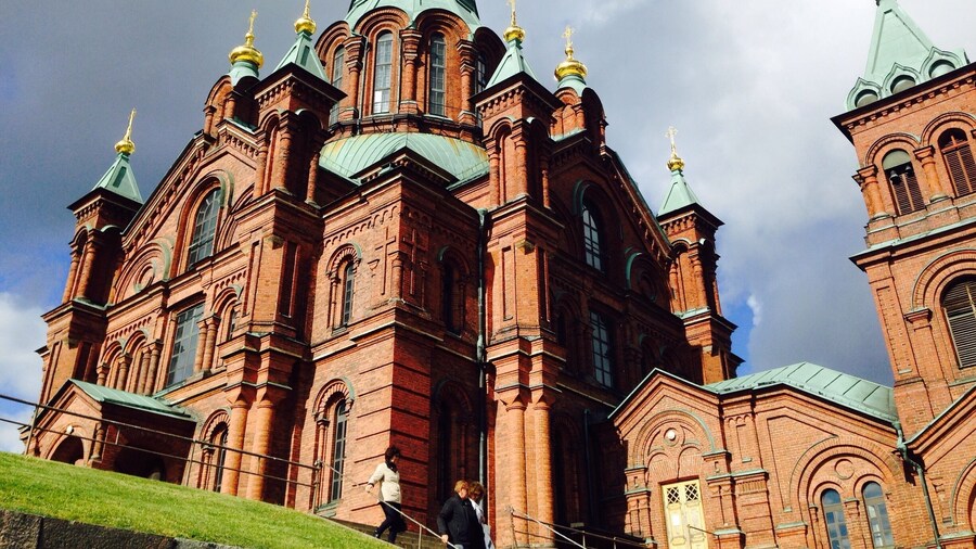 Uspenski Cathedral, Helsinki's Russian Orthodox church built in 1868