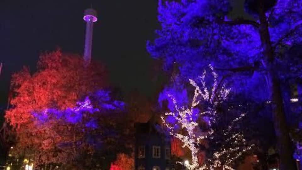 The amusement park Linnanmäki is celebrating its Carnival of Lights every year to finish its summer season. Absolutely fantastic vitamin C in colours for the dark nights of autumn!