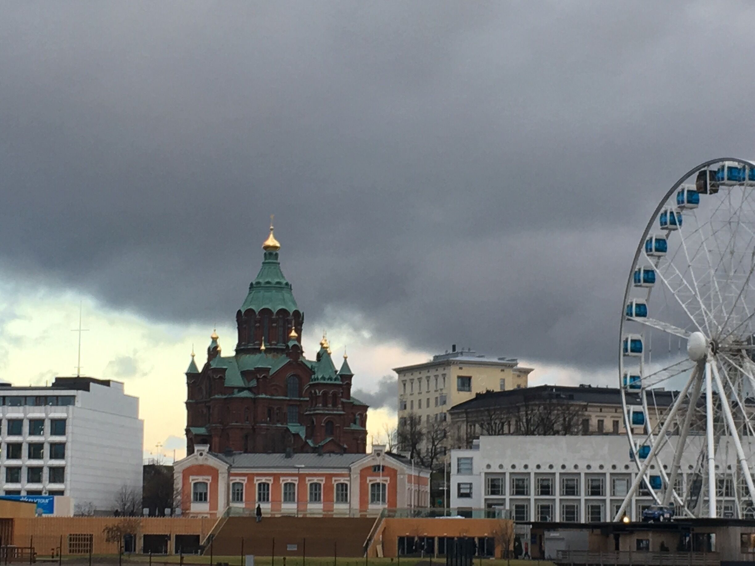 The other view of the cathedral from the shore side 