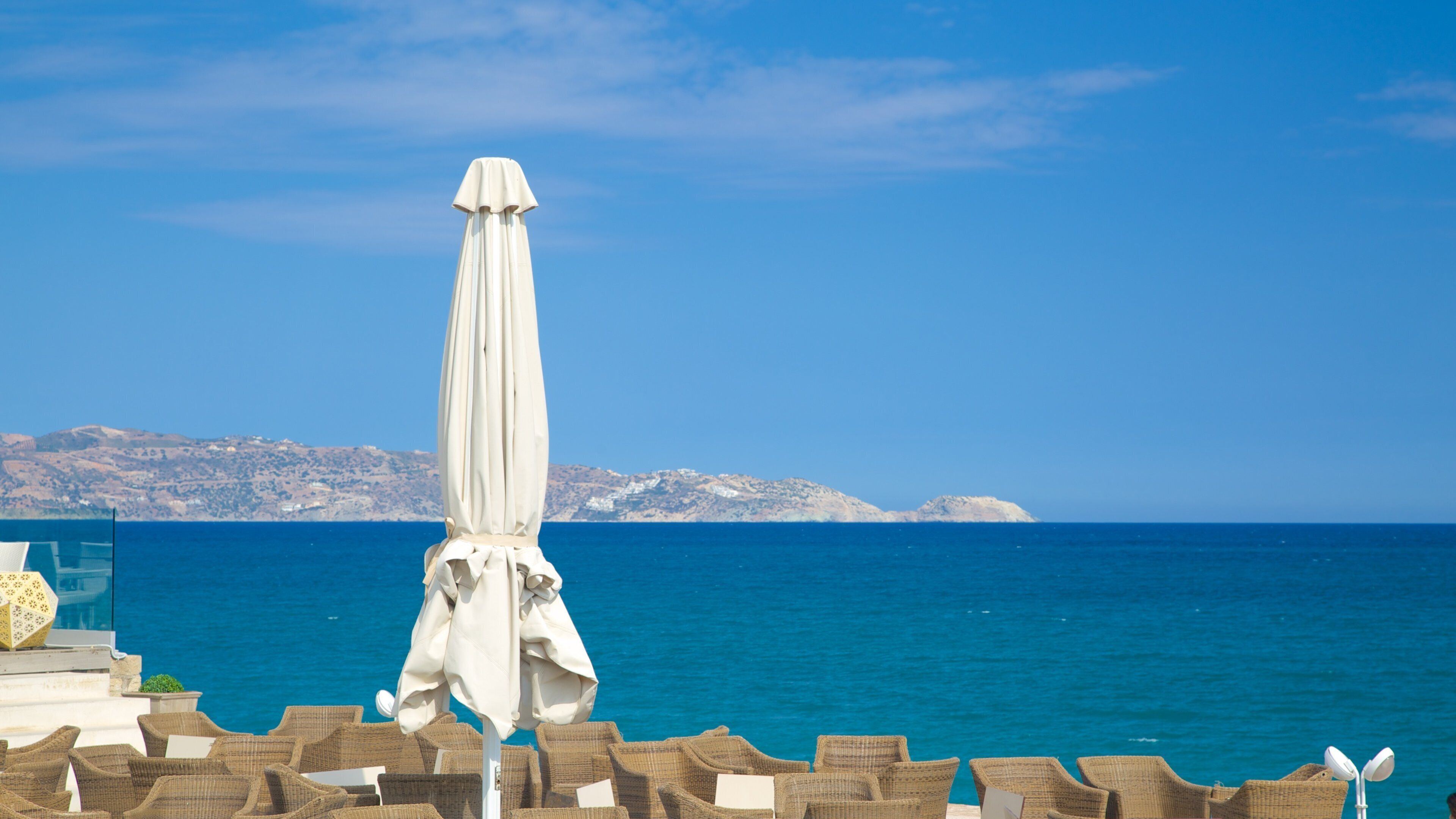 Heraklion cho thấy cảnh bờ biển