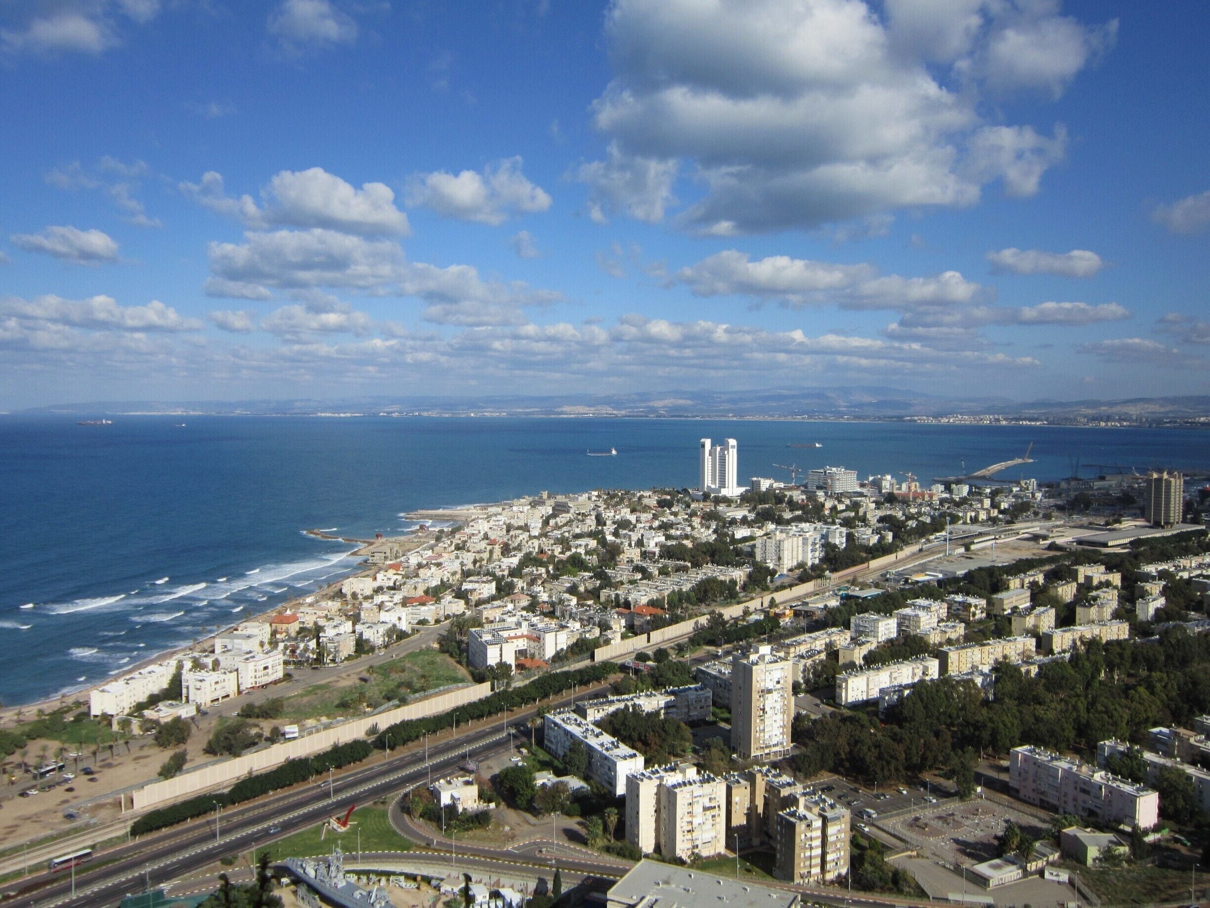 HAÏFA (Israël) - Dépliant de 10 Vues Panoramiques SOUVENIR OF HAIFFA