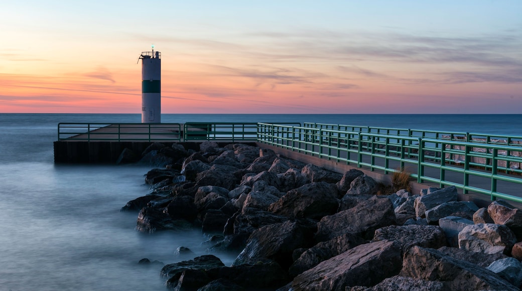 Pentwater North Breakwater Light