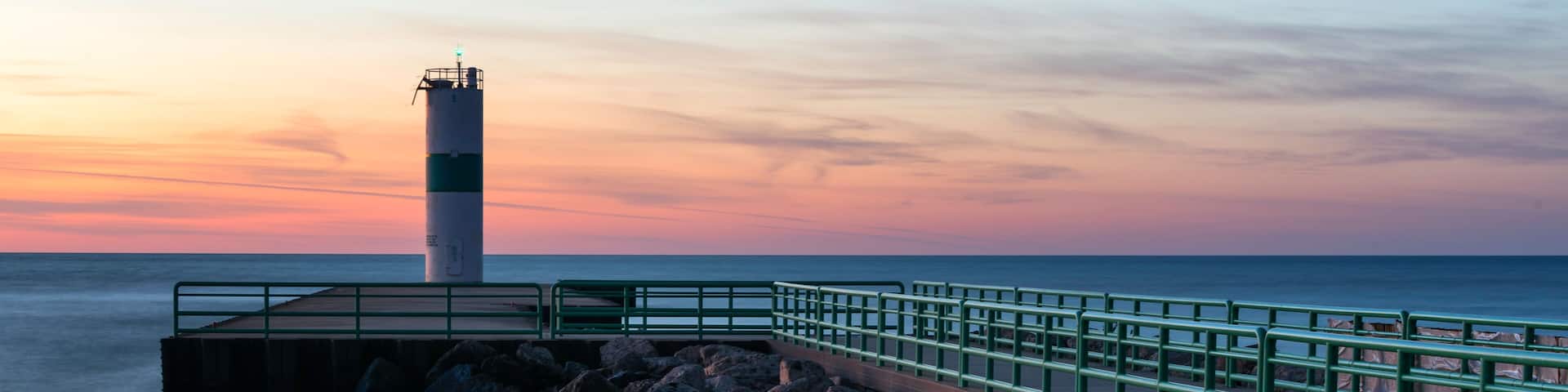 Pentwater North Breakwater Light