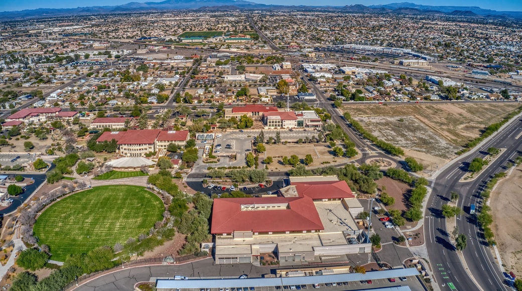 Aerial View of the Phoenix Suburb of Peoria, Arizona