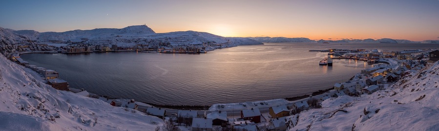 Panorama over Hammerfest