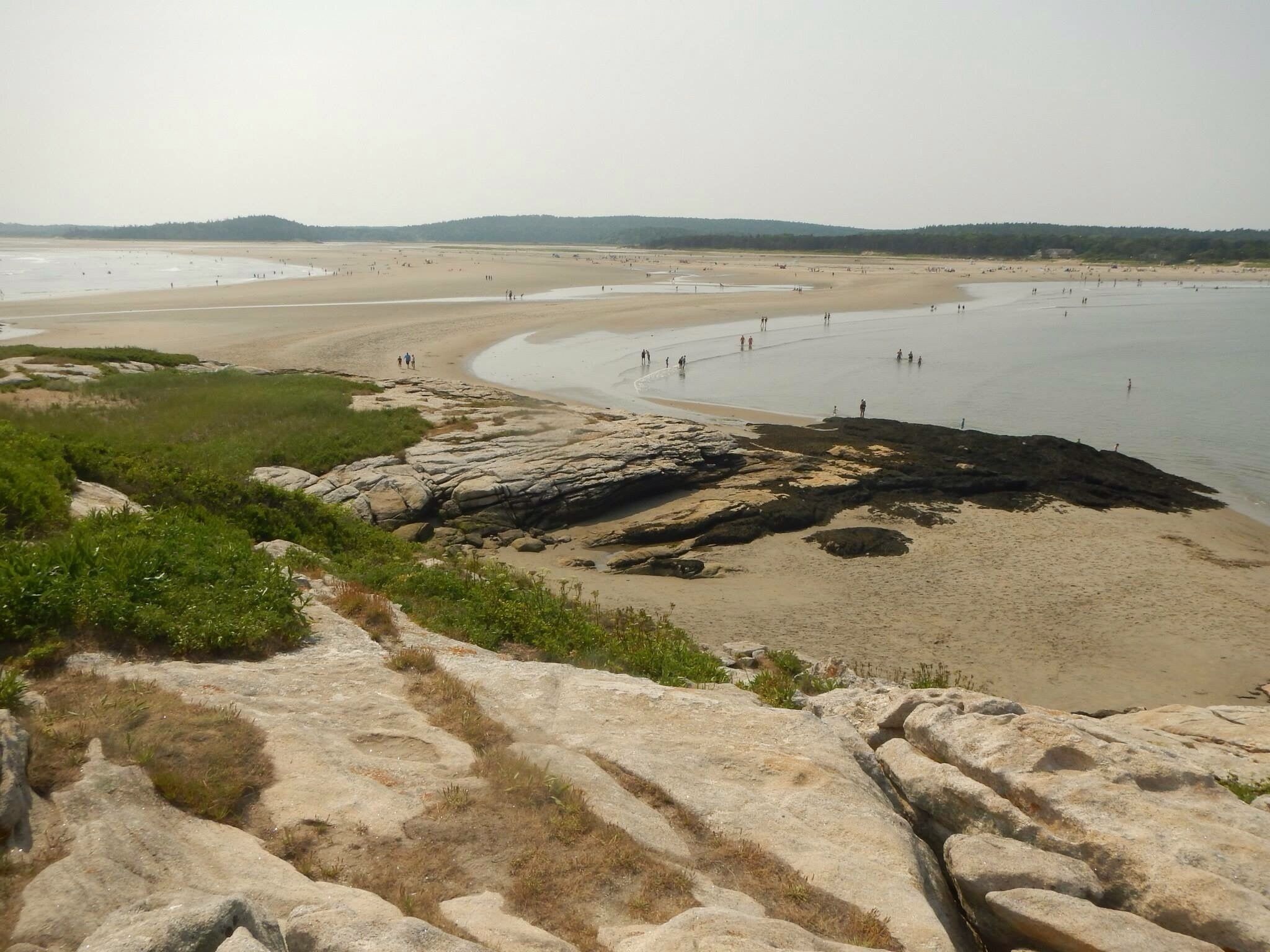 The best beach in Maine by far.  Miles of uncrowned beaches to walk.  Islands to explore at low tide.  There's even a river you can float down with the tide.  Beautiful scenery.  The best sands to play in are here.  Take it from a native Maine-ah.
#BeachBound