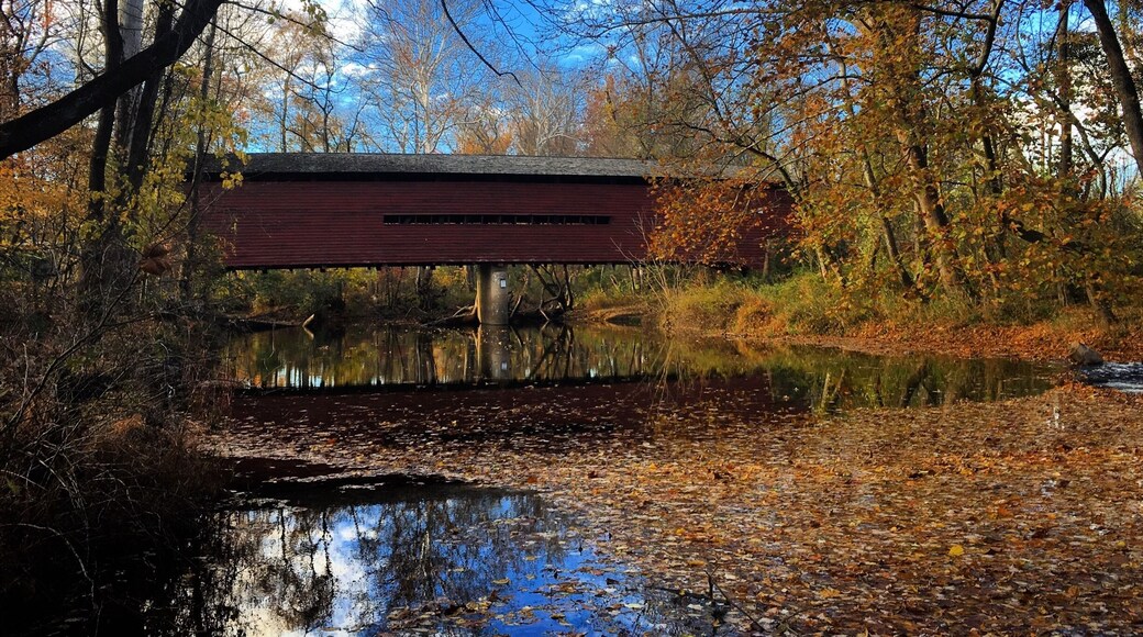 Sheeders Covered Bridge. The fourth Bridge we found, and one of the prettiest.