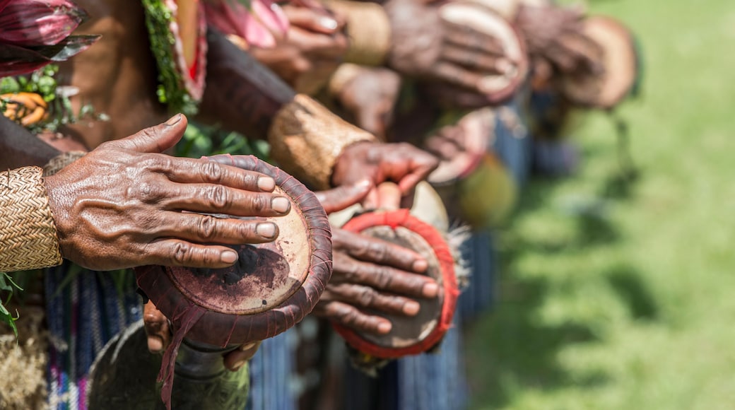 Cultural festival drums Papua New Guinea
