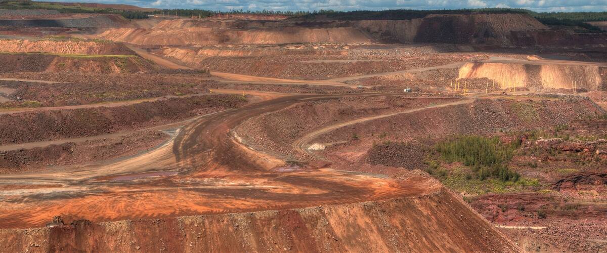 Hibbing, Minnesota Open Pit Mine