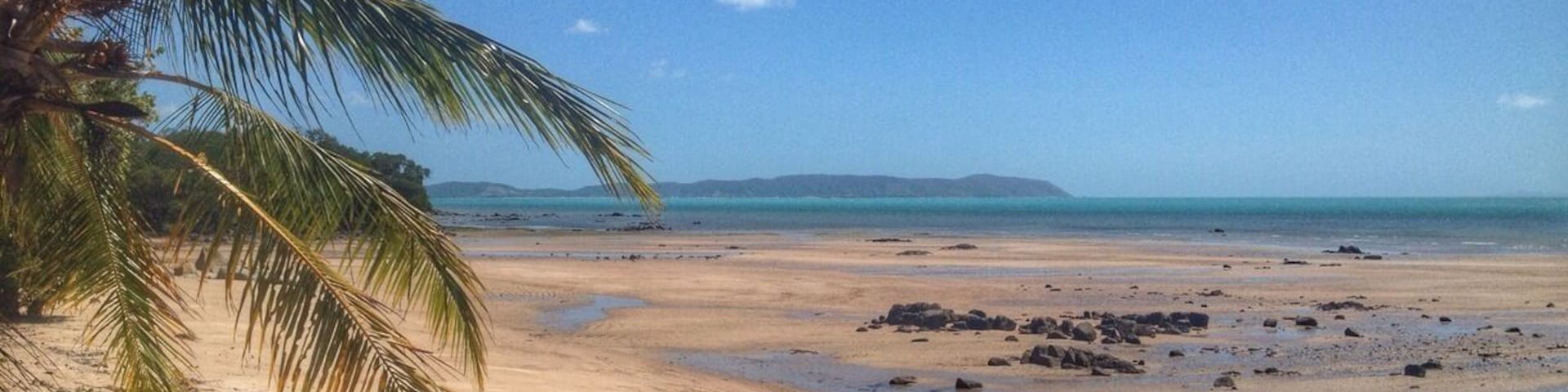 Most of Horn Island is protected by Native Title, but King Point has been designated as a recreational area so you can picnic, fish and camp. Imagine walking out of your tent to this view??!!
Bringing a car across to Horn Island is hugely expensive so you're best way to get here is by foot on the ferry from Thursday Island and catch a taxi or take a tour to get around.