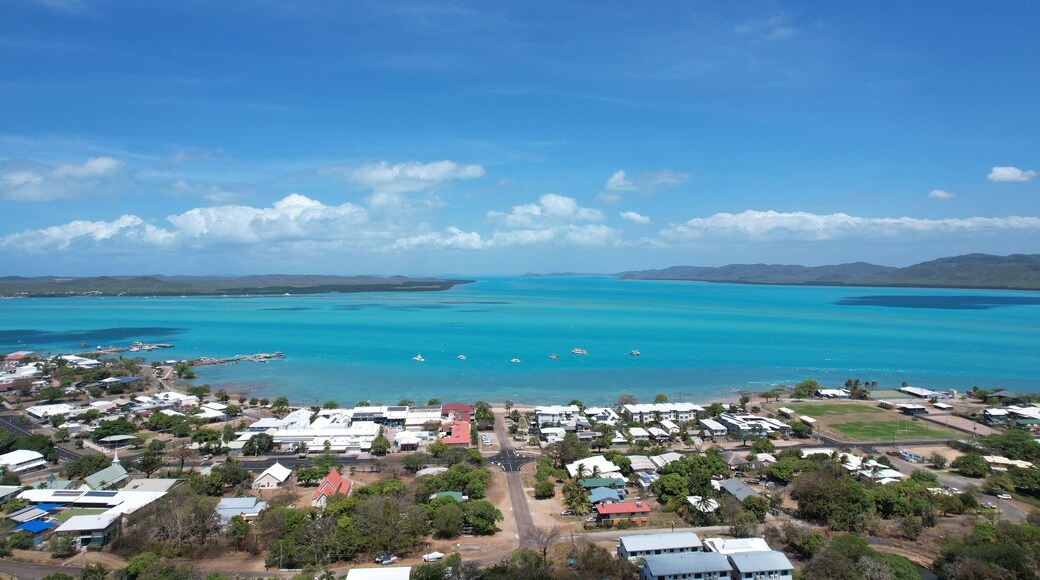 Aerial photo of Thursday Island Queensland Australia