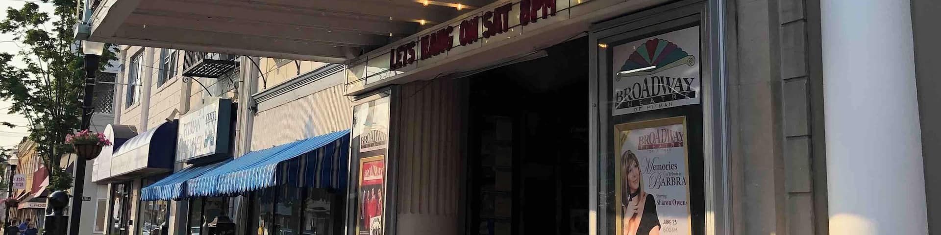 Iconic Broadway theatre of small town Pitman, NJ
June 2018