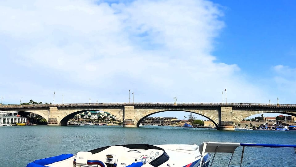 This bridge was built in the 1830's and formerly spanned the River Thames in London. It was dismantled and relocated to AZ in 1967.
