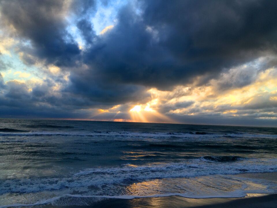 Little Gasparilla Island sunsets on cloudy days are fantastic!