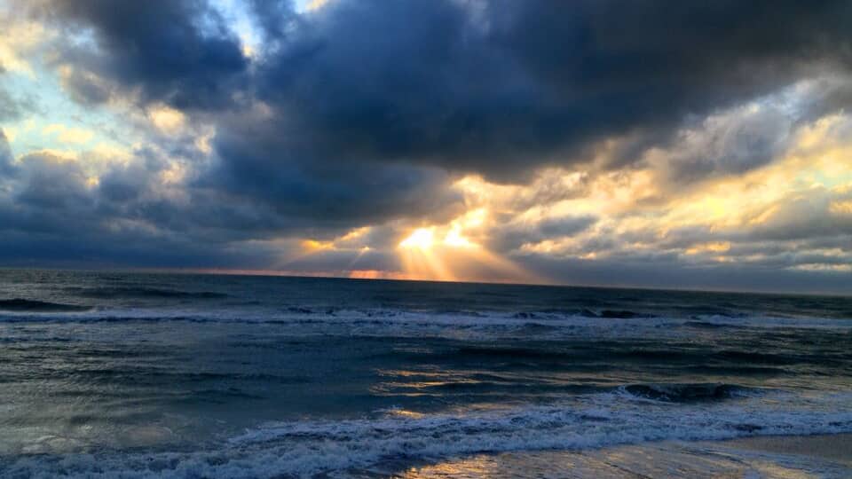 Little Gasparilla Island sunsets on cloudy days are fantastic!