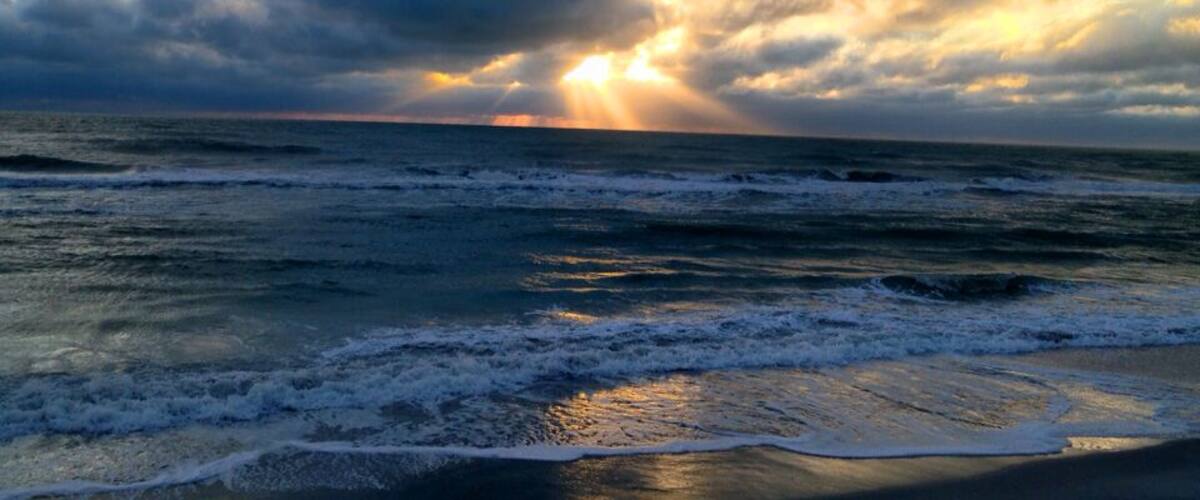 Little Gasparilla Island sunsets on cloudy days are fantastic!