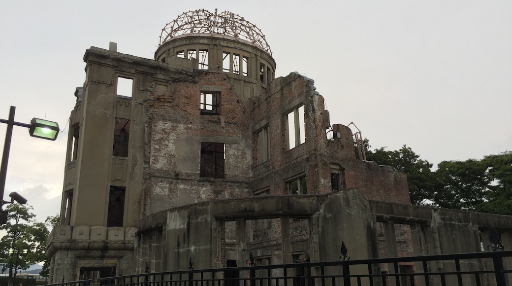 This building remnant survived the ground zero nuclear explosion on August 6th, 1945. A very somber place to visit.