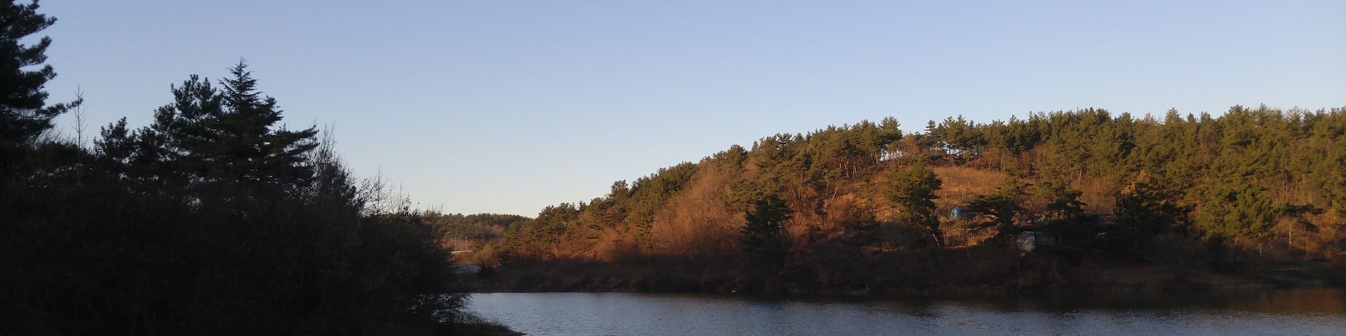 정촌면 죽봉 저수지