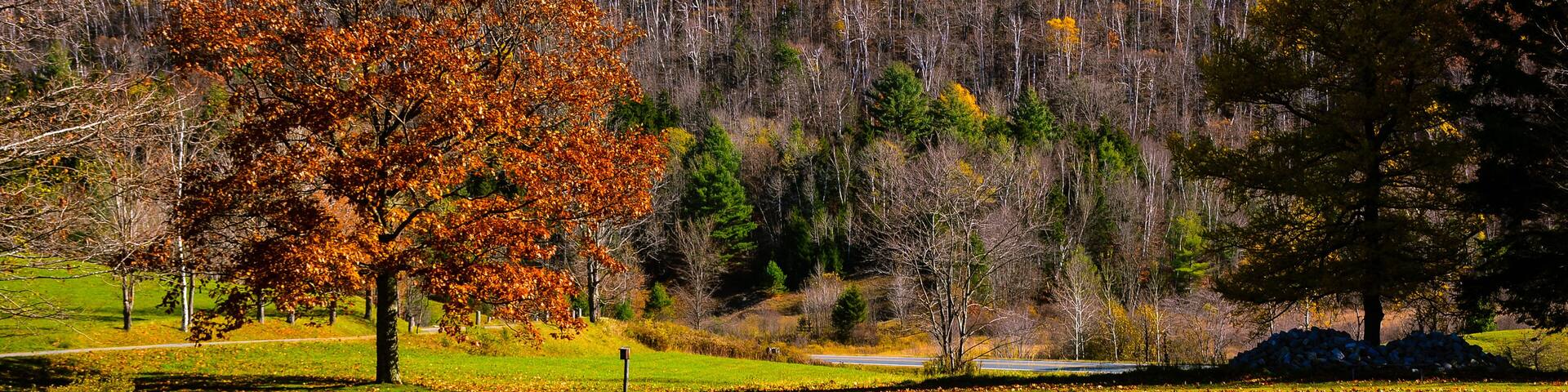 Autumn Scenery - Plymouth Notch, Vermont