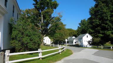 This street corner, next to the birthplace of Calvin Coolidge, the 30th President of the United States (1923-1929) is also the location of the Plymouth Cheese Company. Artisanal cheeses like their Original, Hunter, and cold smoked cheeses are lovely in texture and taste. In a few weeks, the fall foliage, the sense of history, and the great cheeses make this worth the trip off into the Green Mountains of Vermont.