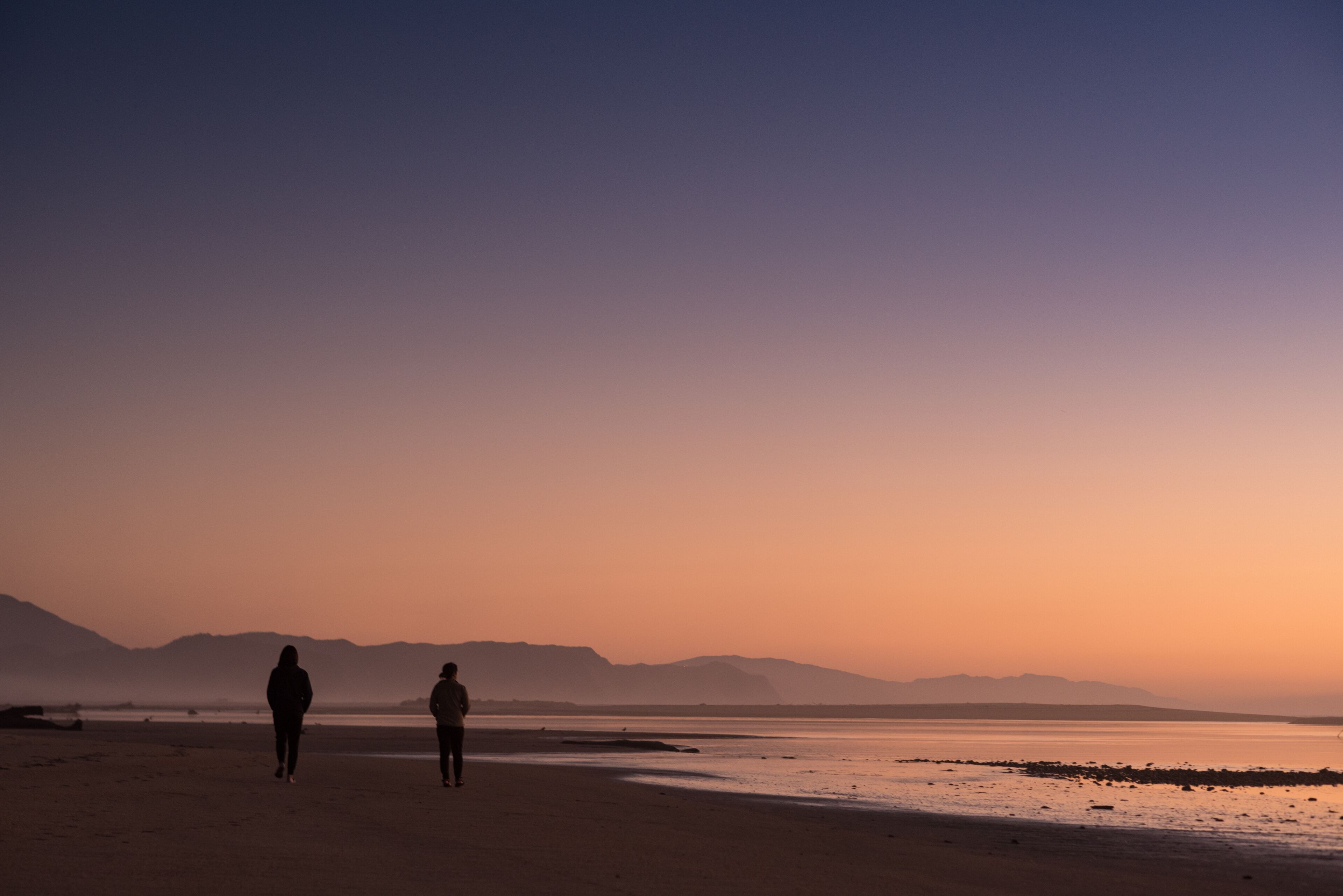 Sunset in Karamea, West Coast, New Zealand