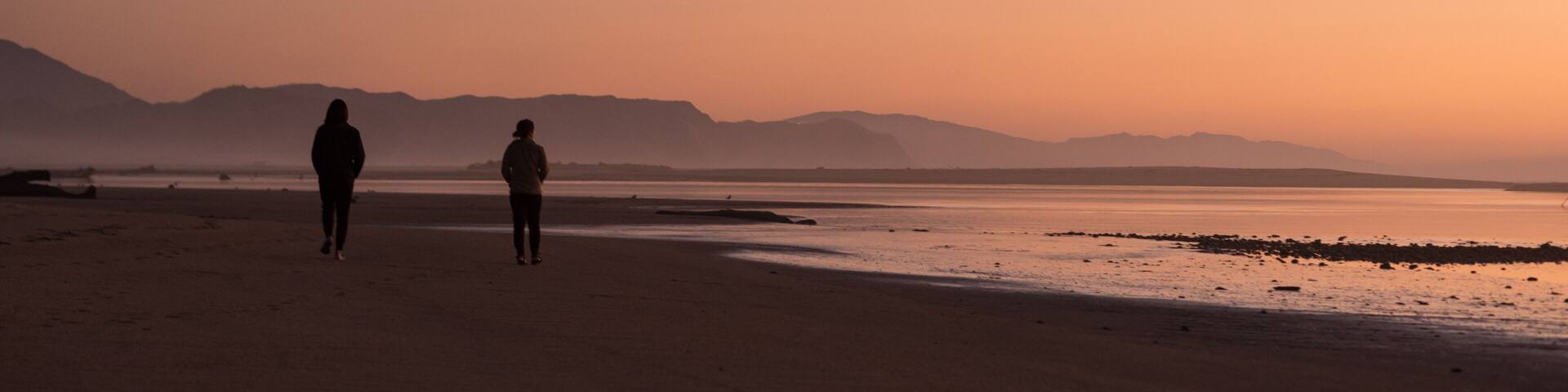 Sunset in Karamea, West Coast, New Zealand