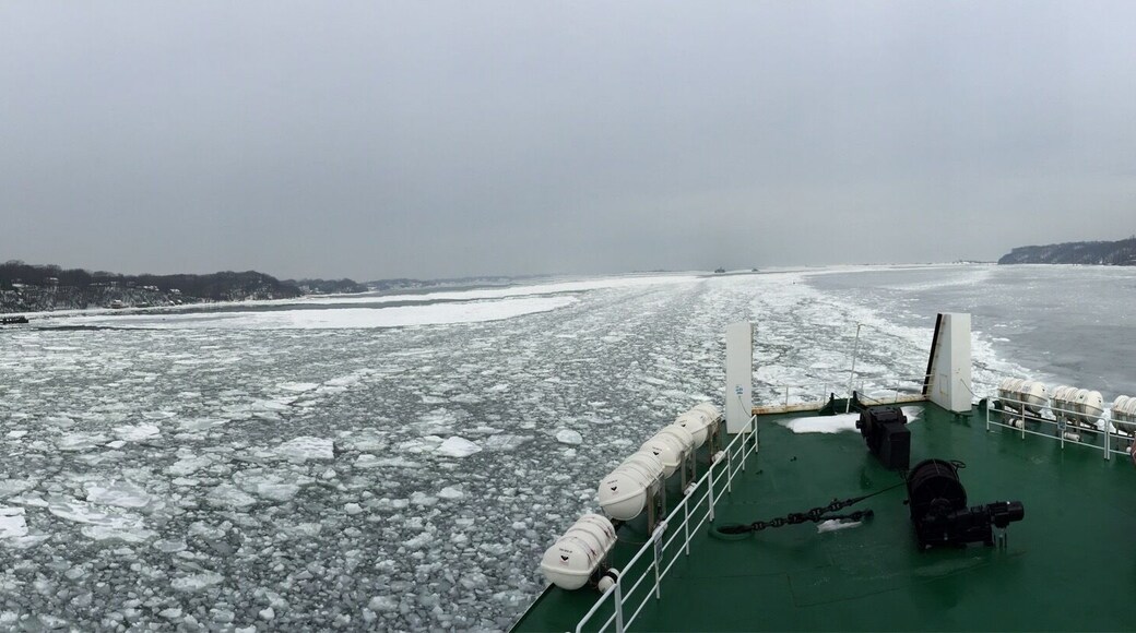 When the sound was freezing over!