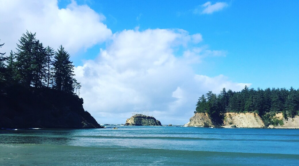 I know this was near Coos Bay but honestly I all I remember thinking was that if I were a super villain that's where I'd live.