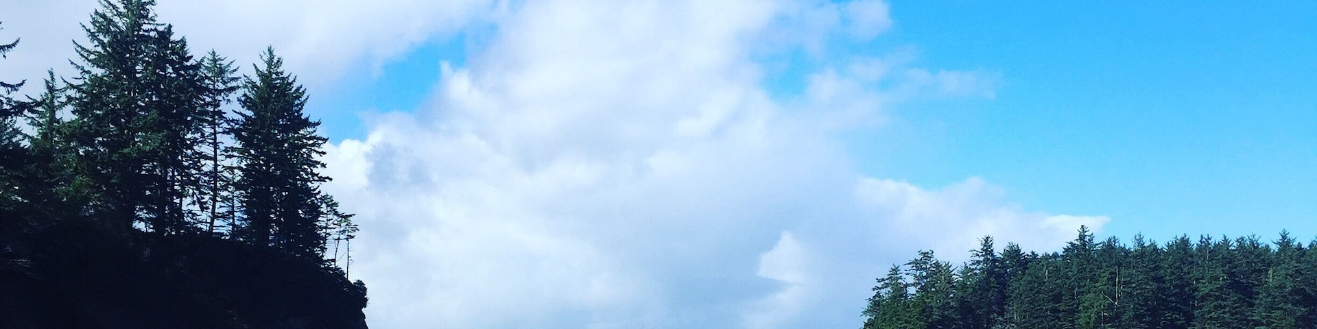 I know this was near Coos Bay but honestly I all I remember thinking was that if I were a super villain that's where I'd live.