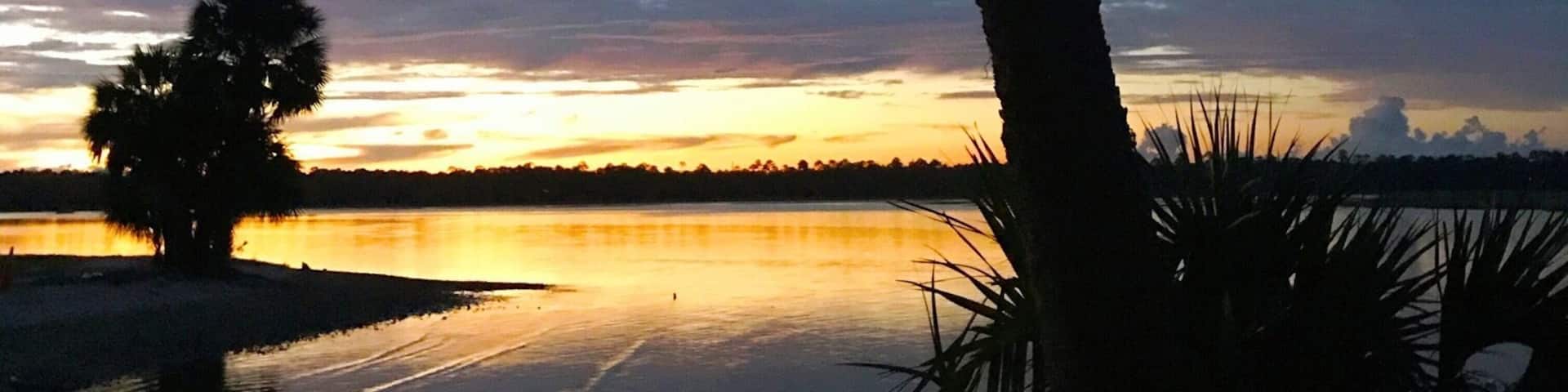 Sunset, off the beaten path