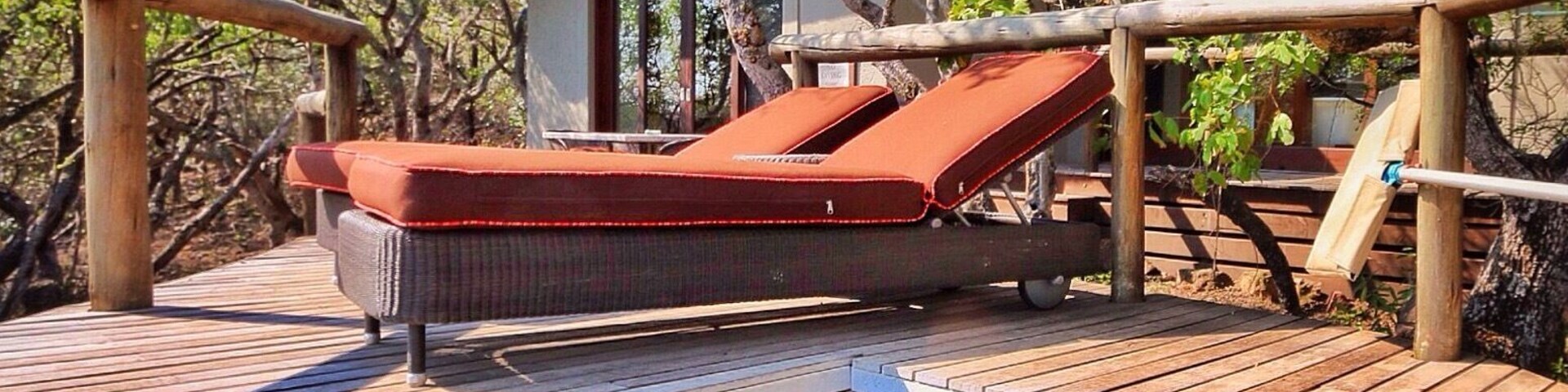 Phinda Mountain Lodge is an amazing big game reserve where you can see the big 5. The And Beyond luxury villas all have their own plunge pools too!