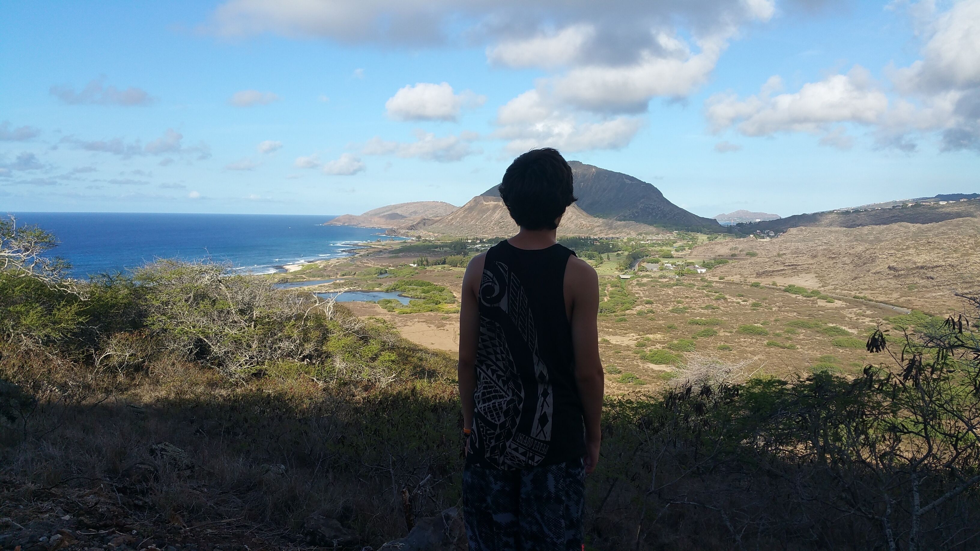 Makapu'u trail we hiked in 2015. Easy hike beautiful views. 