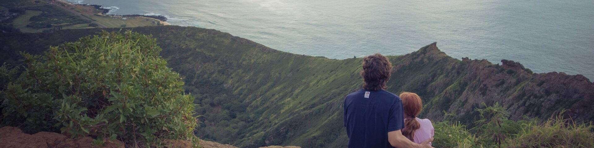 Watching the sun come up