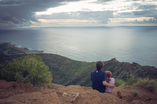 Watching the sun come up