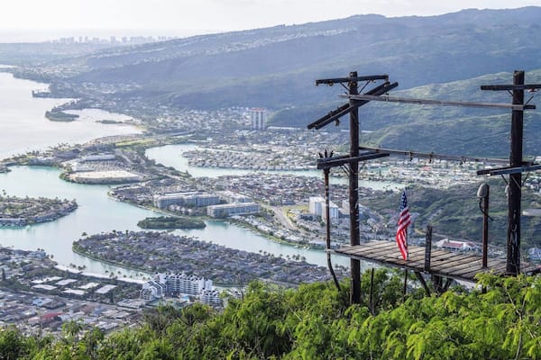 If you're looking for a challenging, quick hike with gorgeous 360-degree views, head over to Koko Crater. This extinct volcano crater used to house a railroad jutting up the near vertical side of the volcano crater and was used as a bunker during WWII. Some remnants still remain today and are now used to perch upon the best lookout spots to ooo and ahh over views of Diamond Head, Moanalua Bay, and out towards Makapu'u on the Eastern Shores of Hawaii Kai.
When I used to live in Hawaii Kai when I attended UH Manoa, this was my exercise five days a week, since I lived right across the street. I lovingly call this climb "The Stair Master of Death"
TIP: Go early for sunrise to beat the heat, or go late for sunset when it isn't as crowded. If you go in the evening, be sure to bring a headlamp to safely make your way back down. Bring water and your camera, and be careful after heavy rain when the steps can be slippery. This hike is not for the faint of heart or those with a severe fear of heights.
#lifeatexpedia