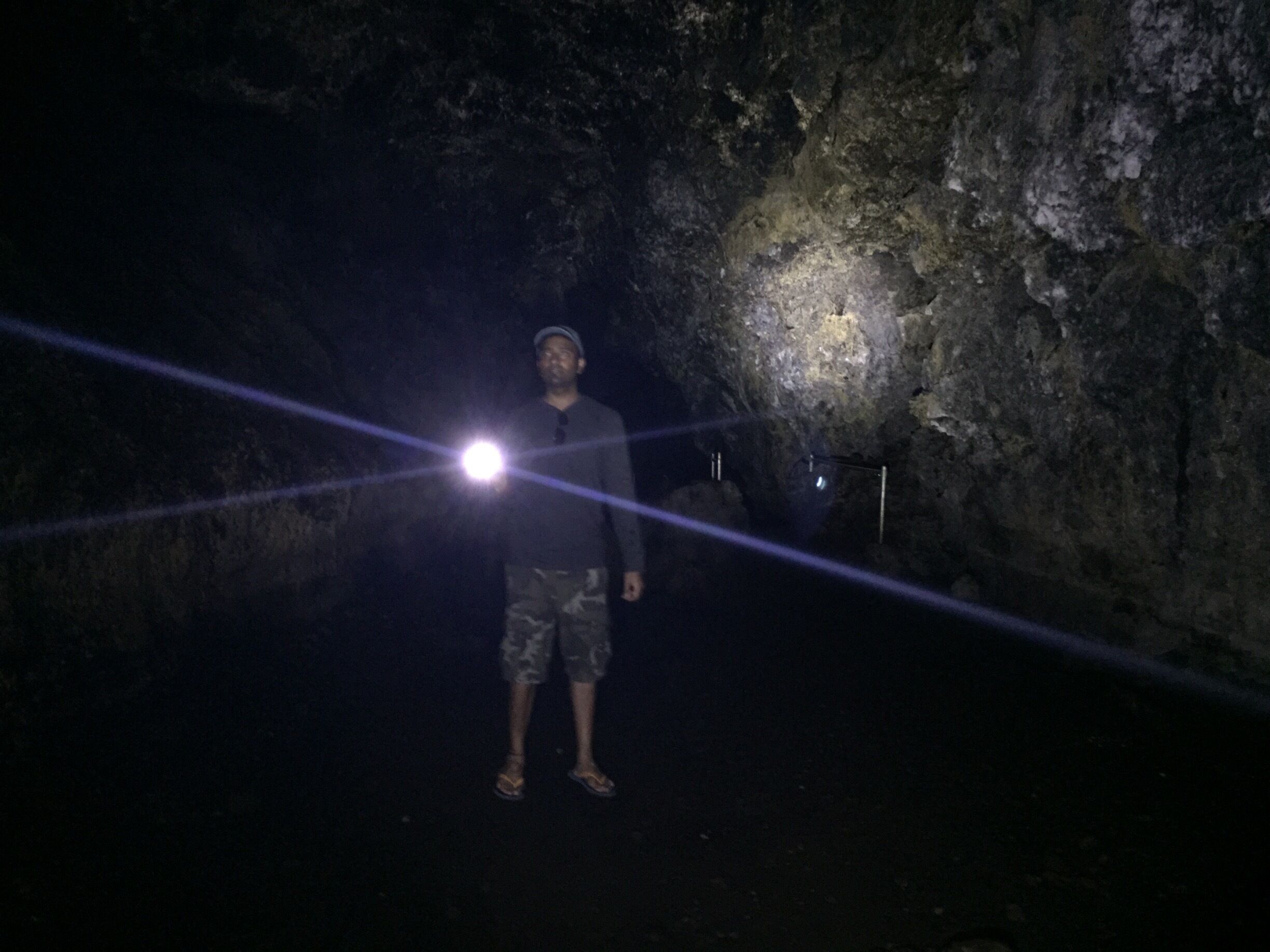 Lave tube near hana at maui