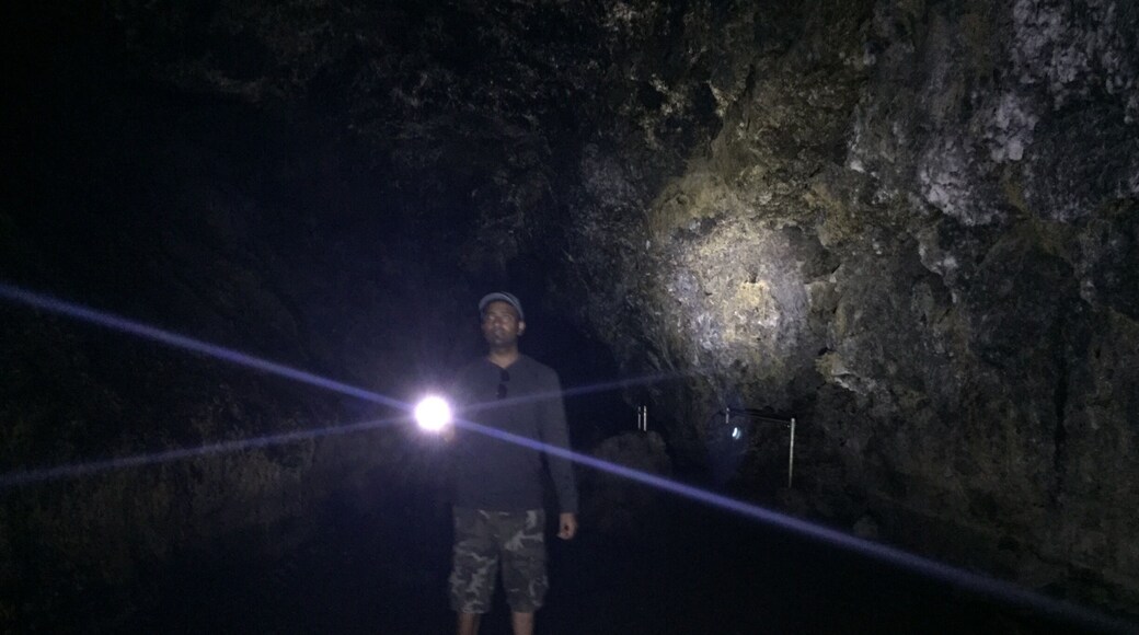 Lave tube near hana at maui