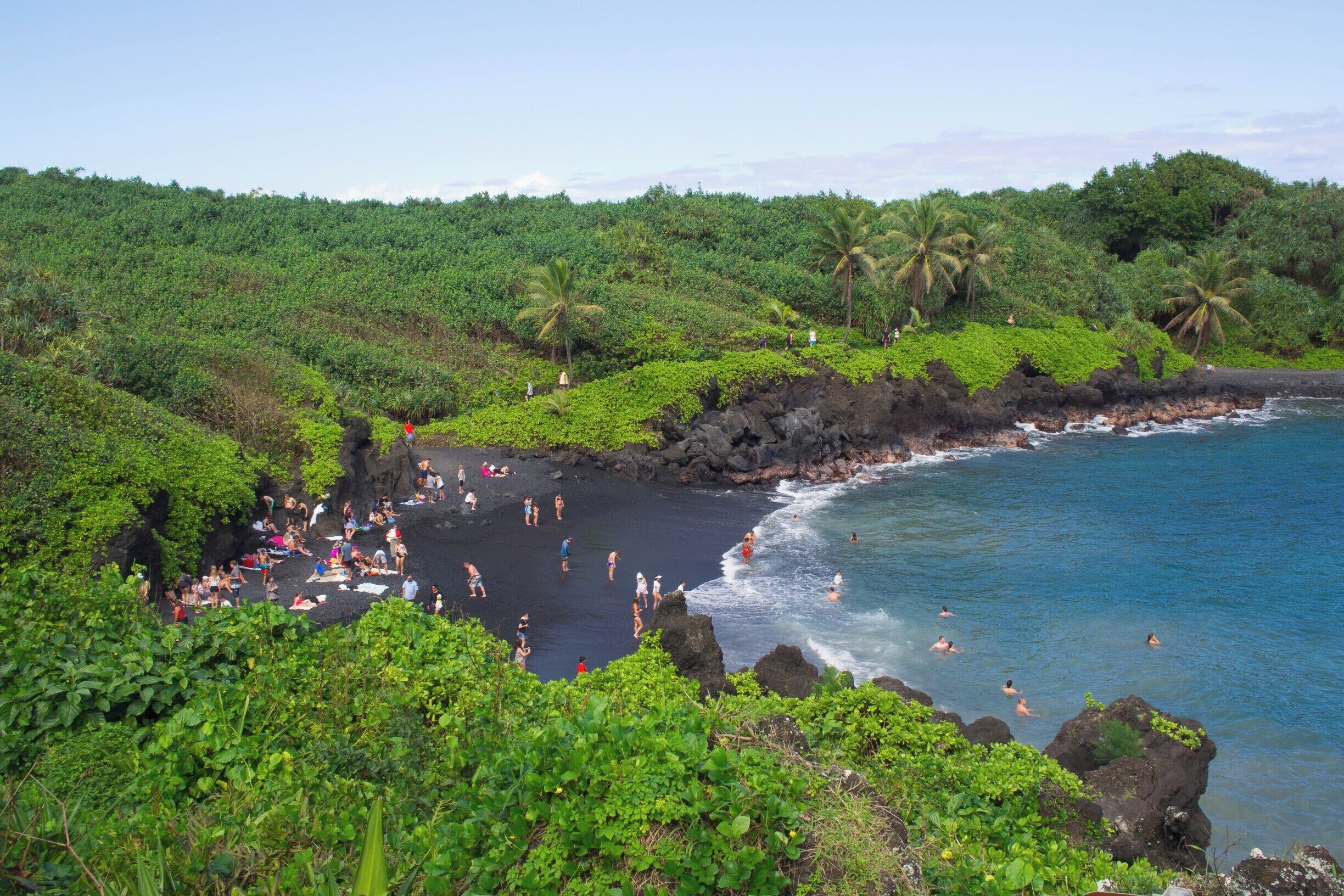 Not all the beaches have white/yellow sand. There are spectacular black beaches at least in Hawaii and Iceland. 

#BeachTips